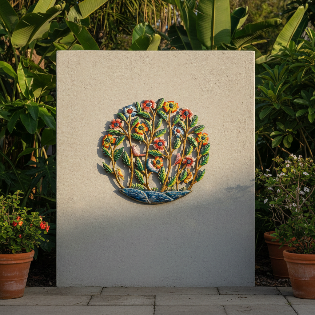 Painted Birds & Flowers
