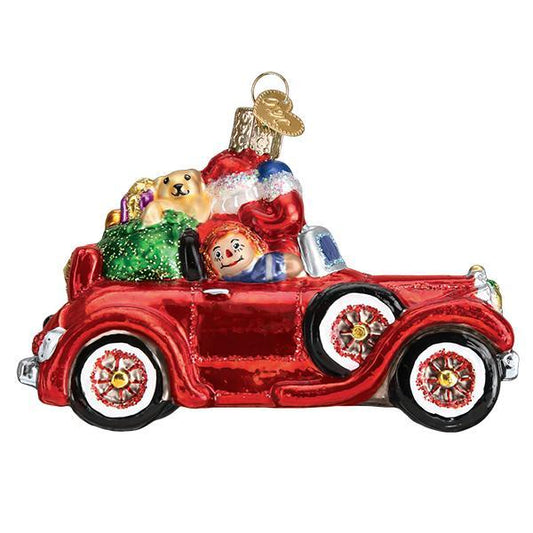 Santa in Roadster