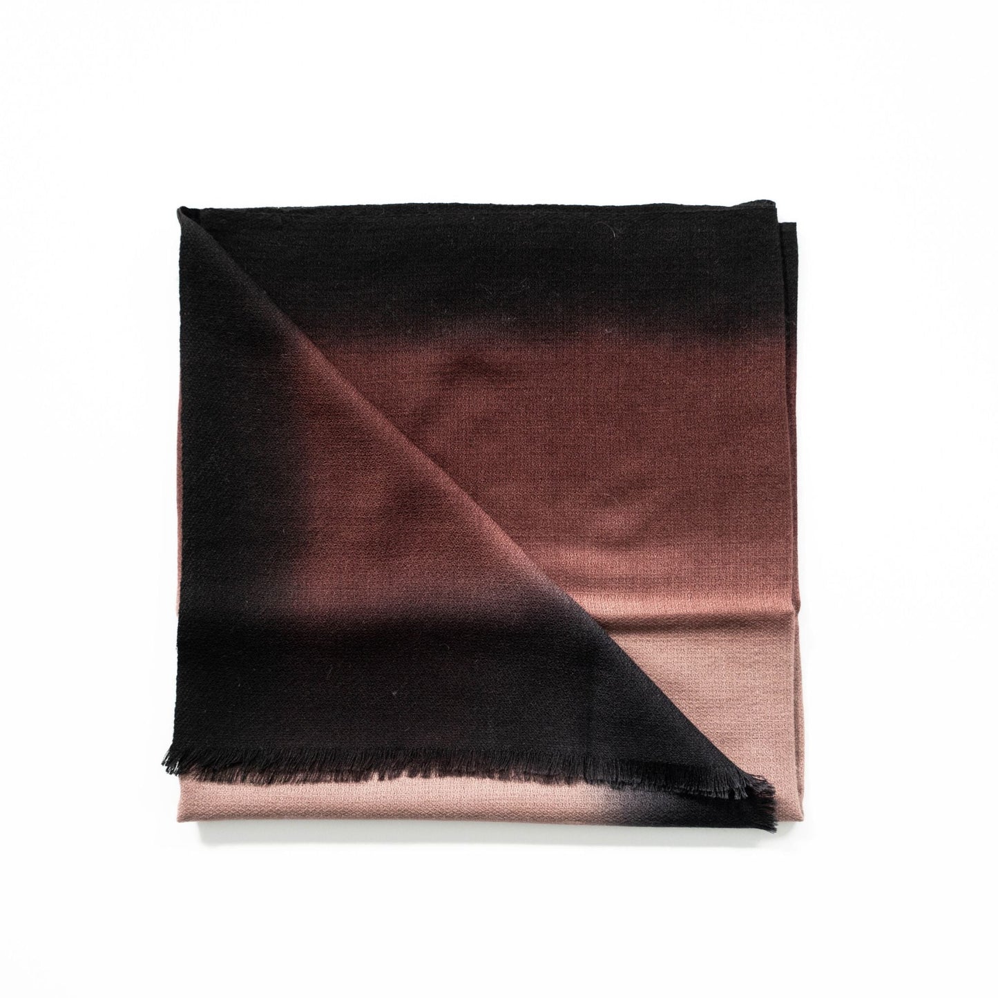 Iris Brown Cashmere Merino Handwoven Scarf