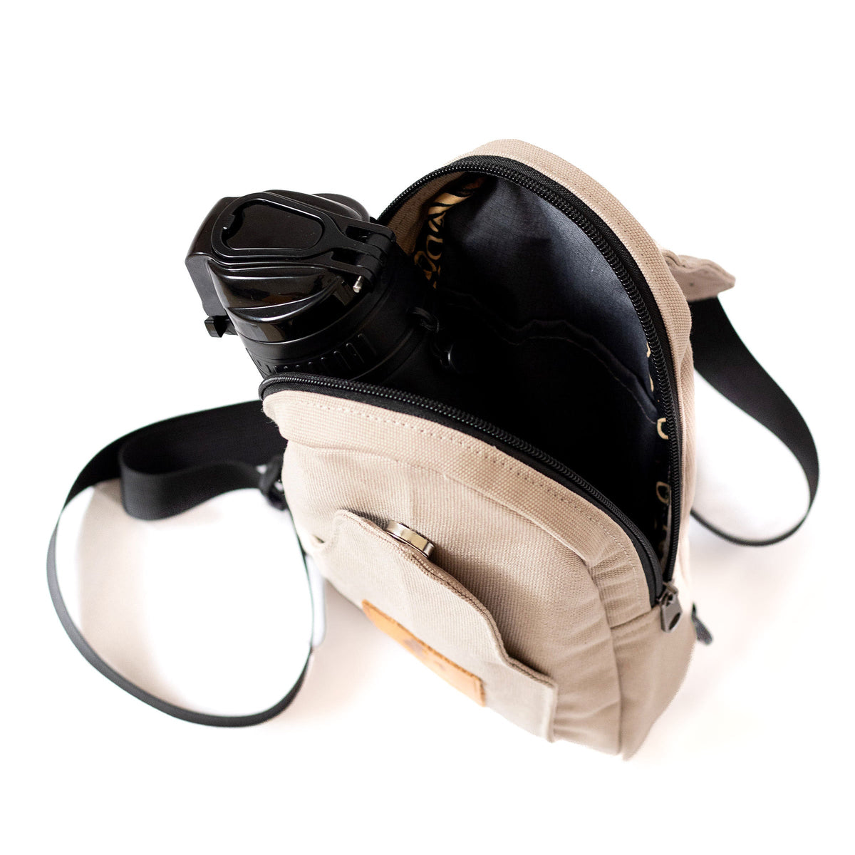 Canvas Crossbody Sling Bag for Women Men | Buru Small Sling Bag Chest Bag