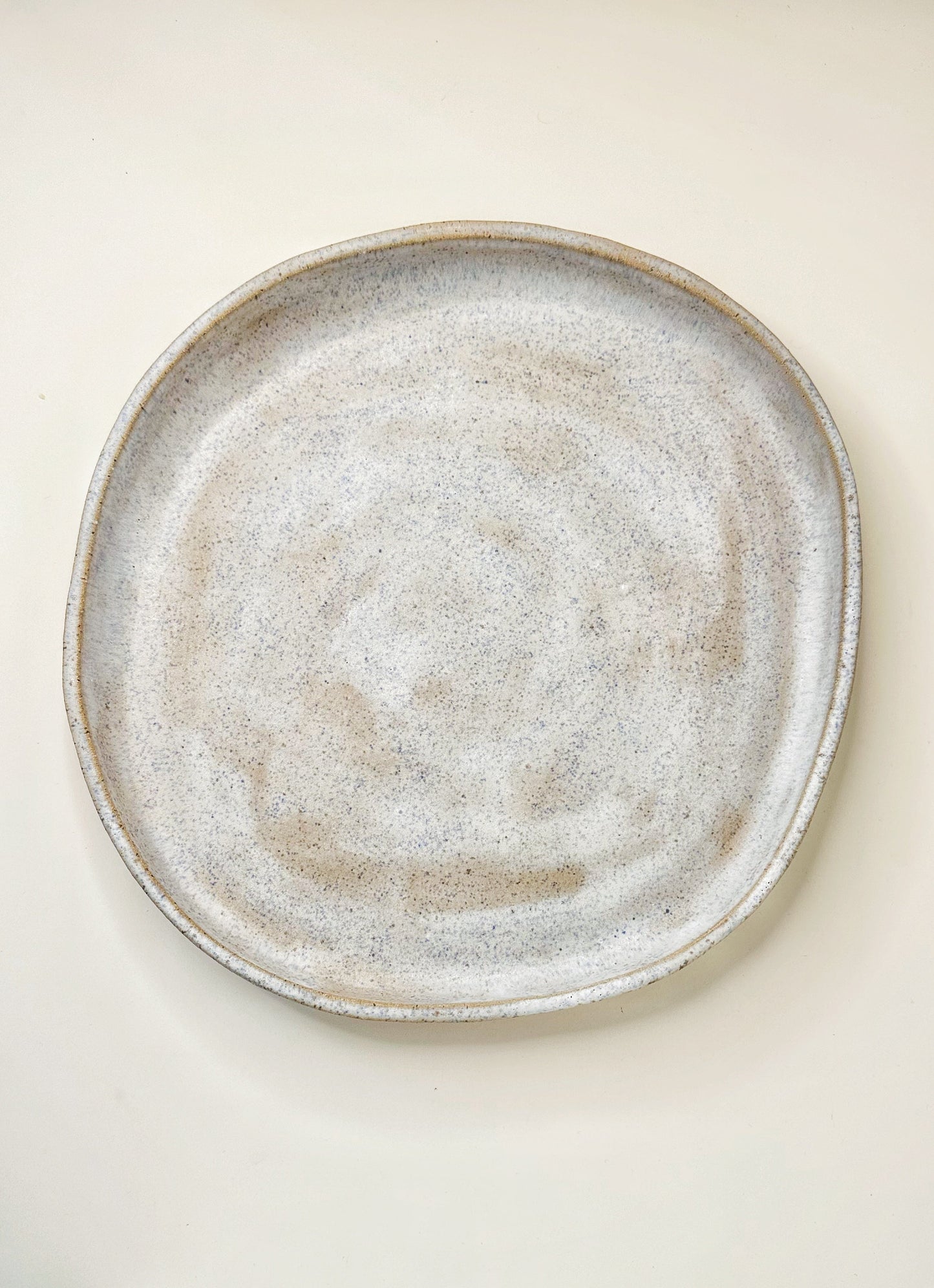 PLATE Ocean Sand. (Size: 11 inches)