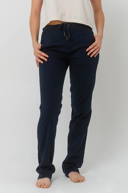 Pantalón lino - Azul Marino