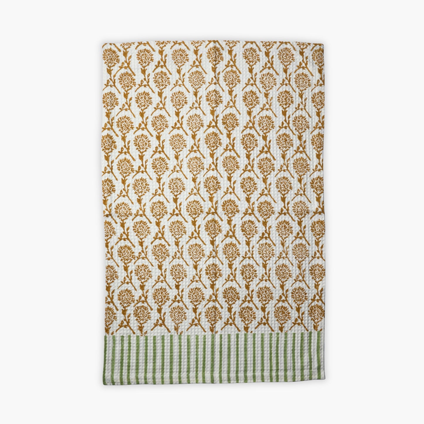 Nikhar Harmony Cotton Waffle Kitchen Towels - Mixed Set of 2