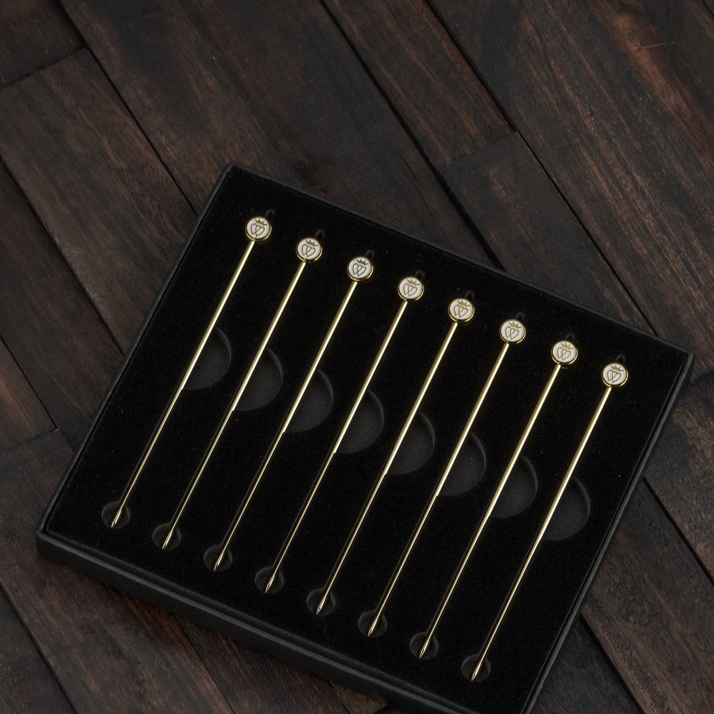 Prince of Scots Luckenbooth Logo 8-Pack  XL-Cocktail Picks