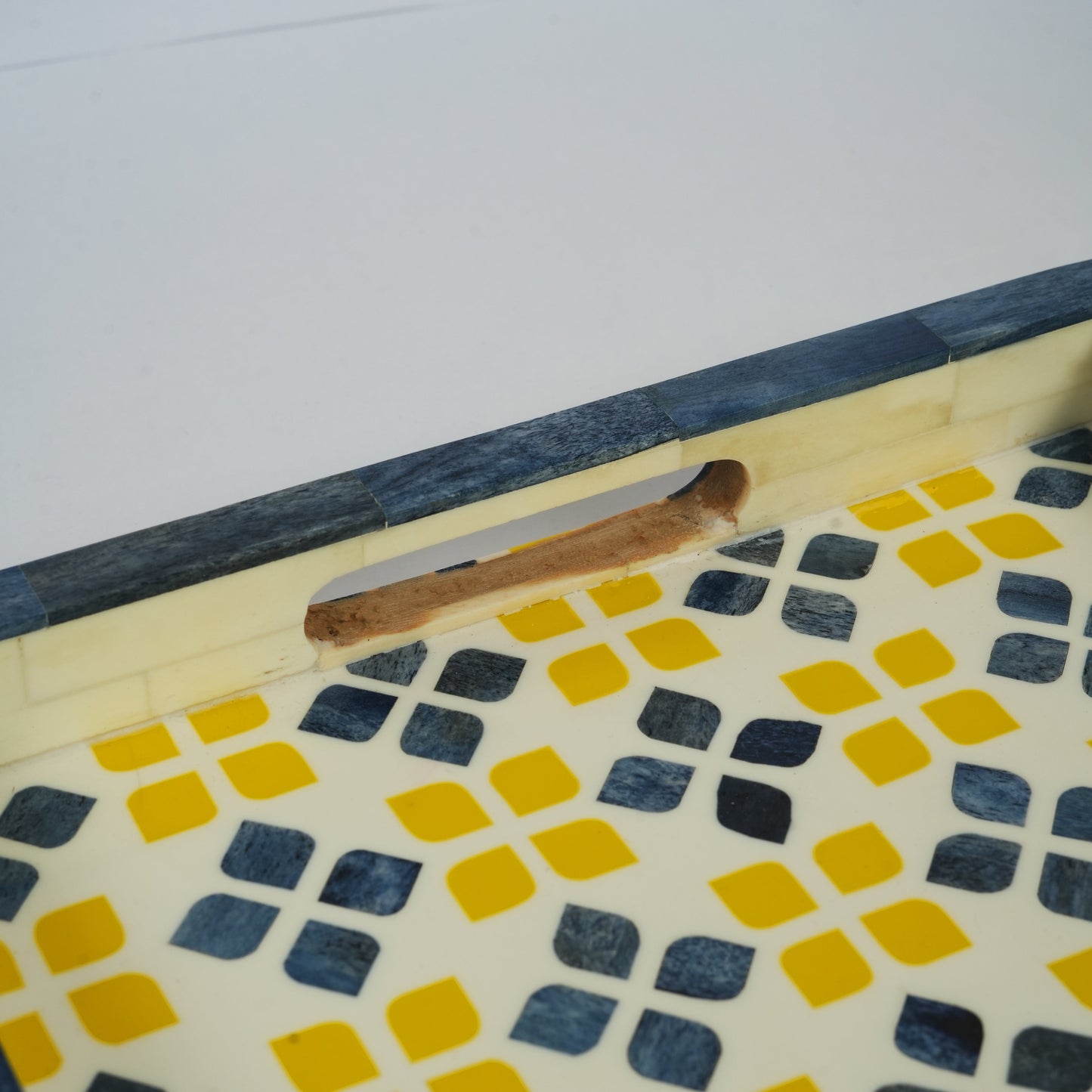 Marigold Mosaic Inlay Serving Tray