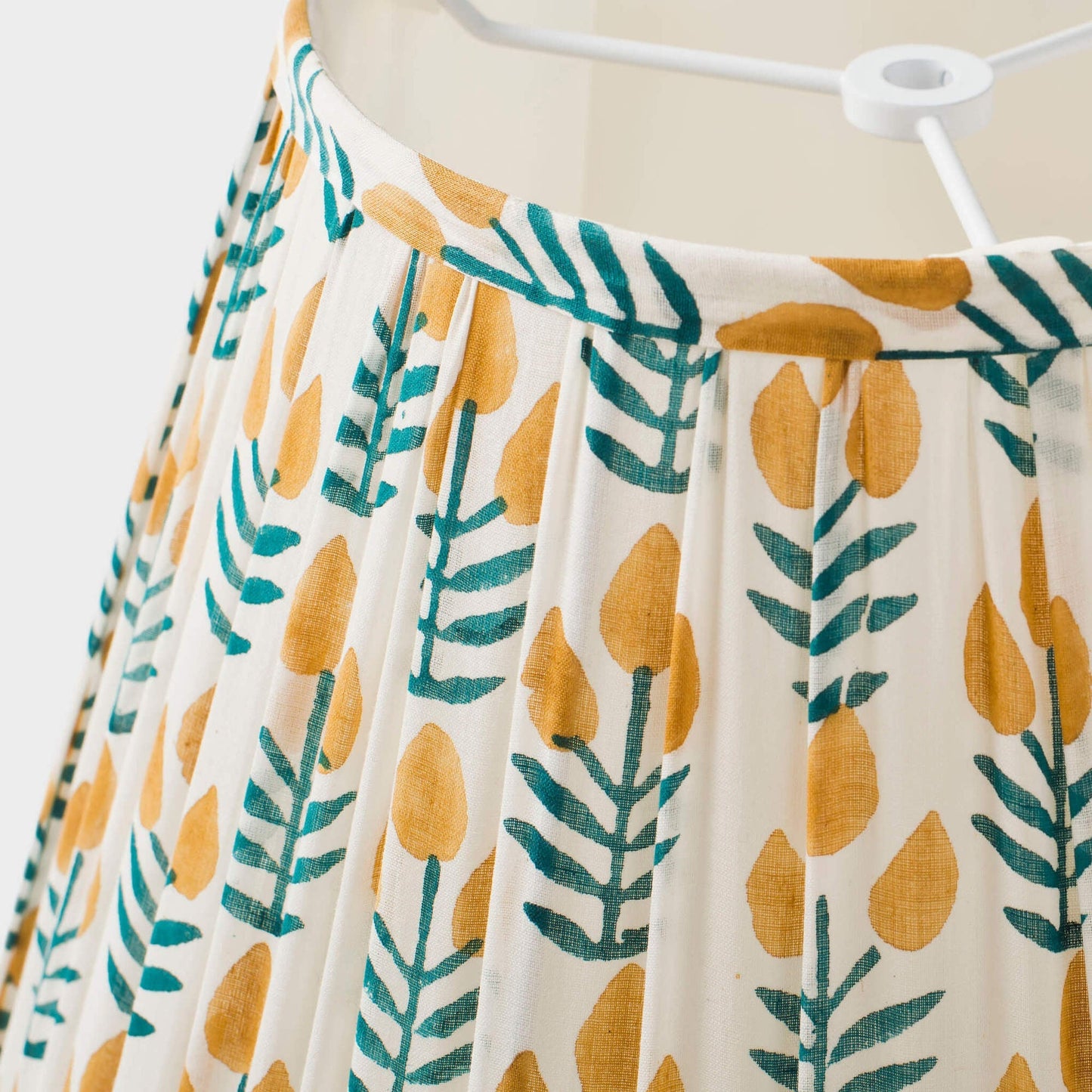 Meadow Gathered Floral Cotton Lampshade