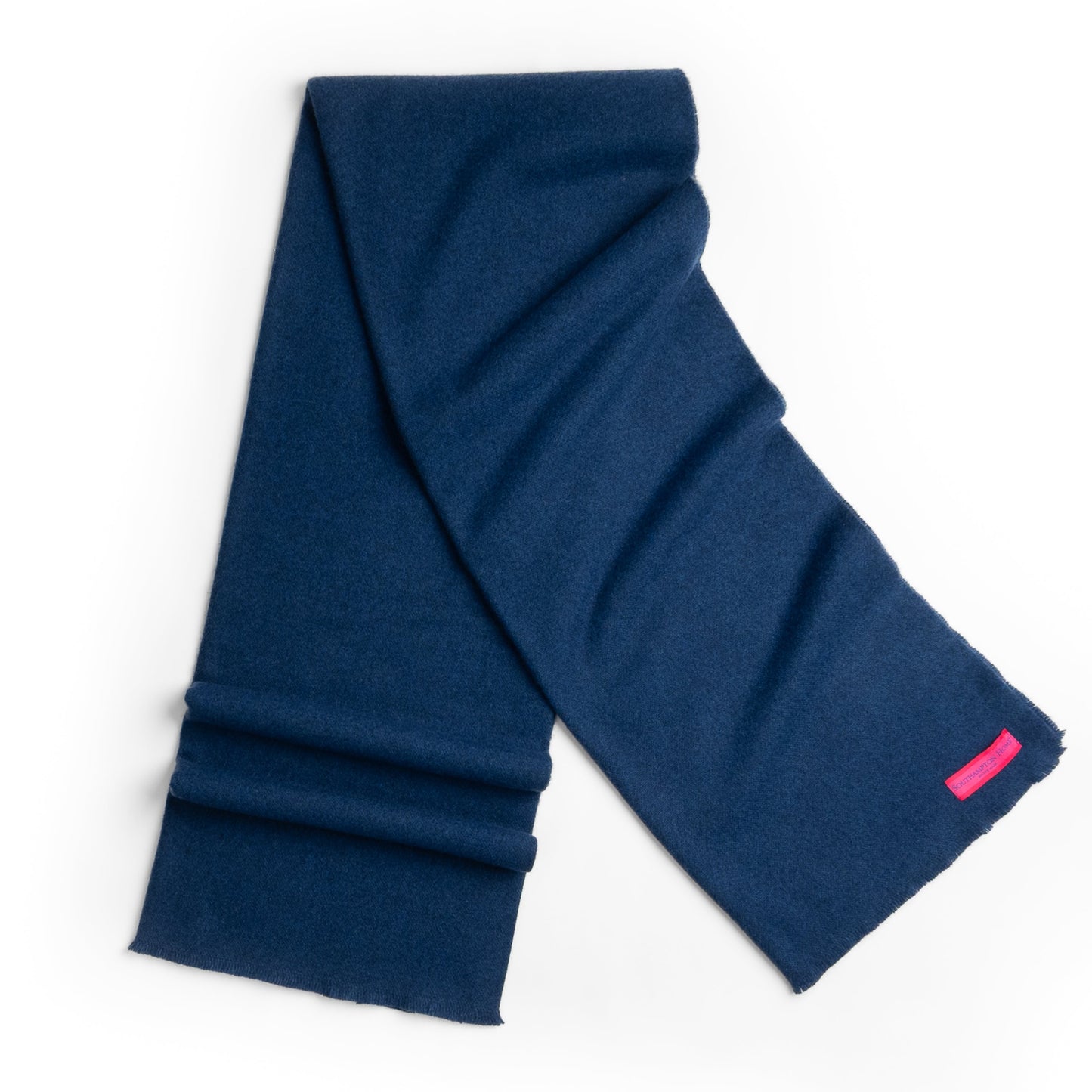 Luxury Cashmere Throw - Royal Blue
