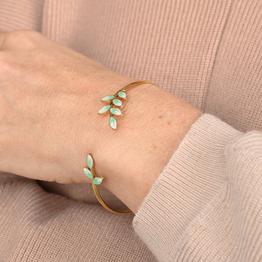 Hope Grows Bracelet in Mint