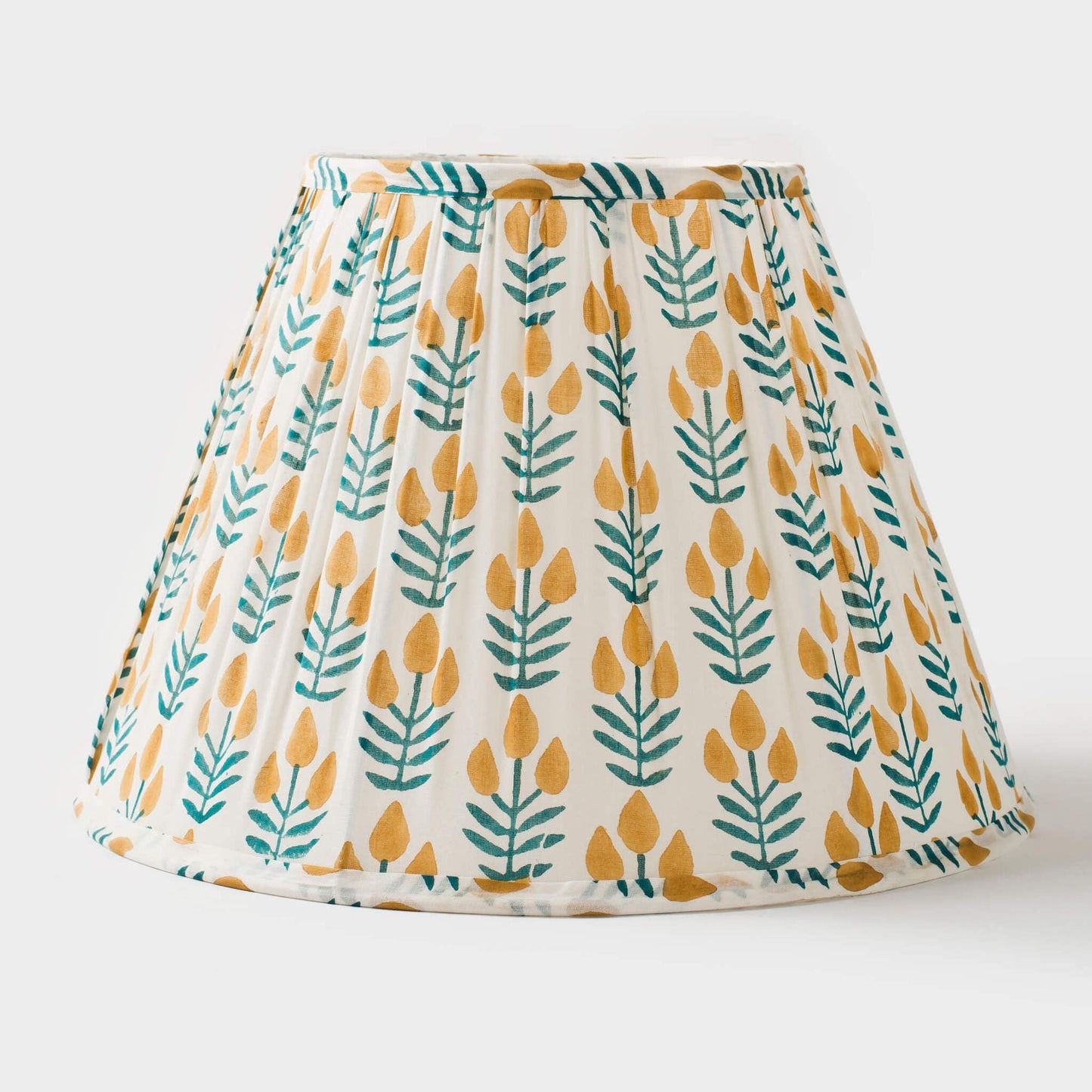 Meadow Gathered Floral Cotton Lampshade