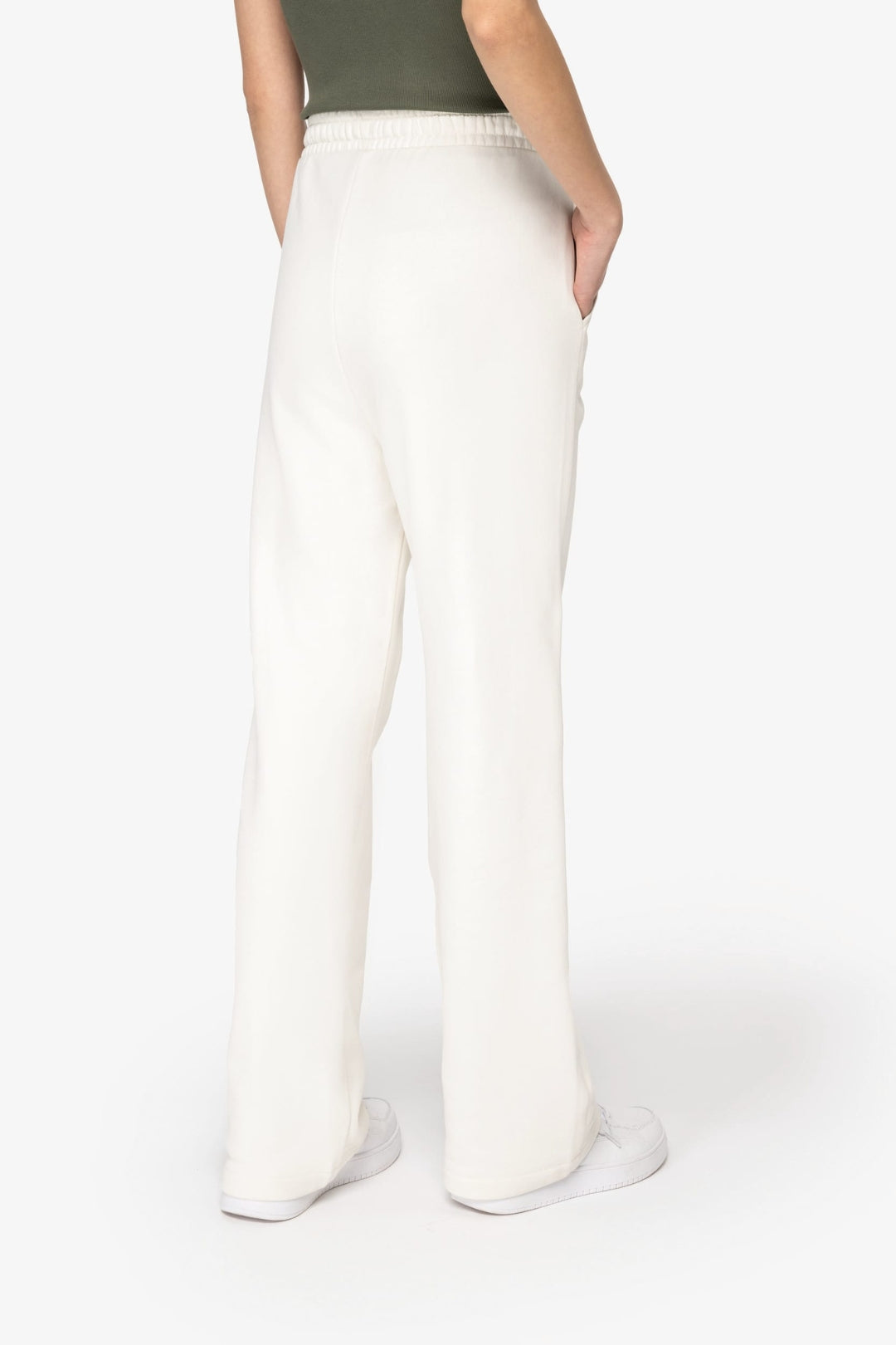 Pantalón algodón orgánico - Marfil