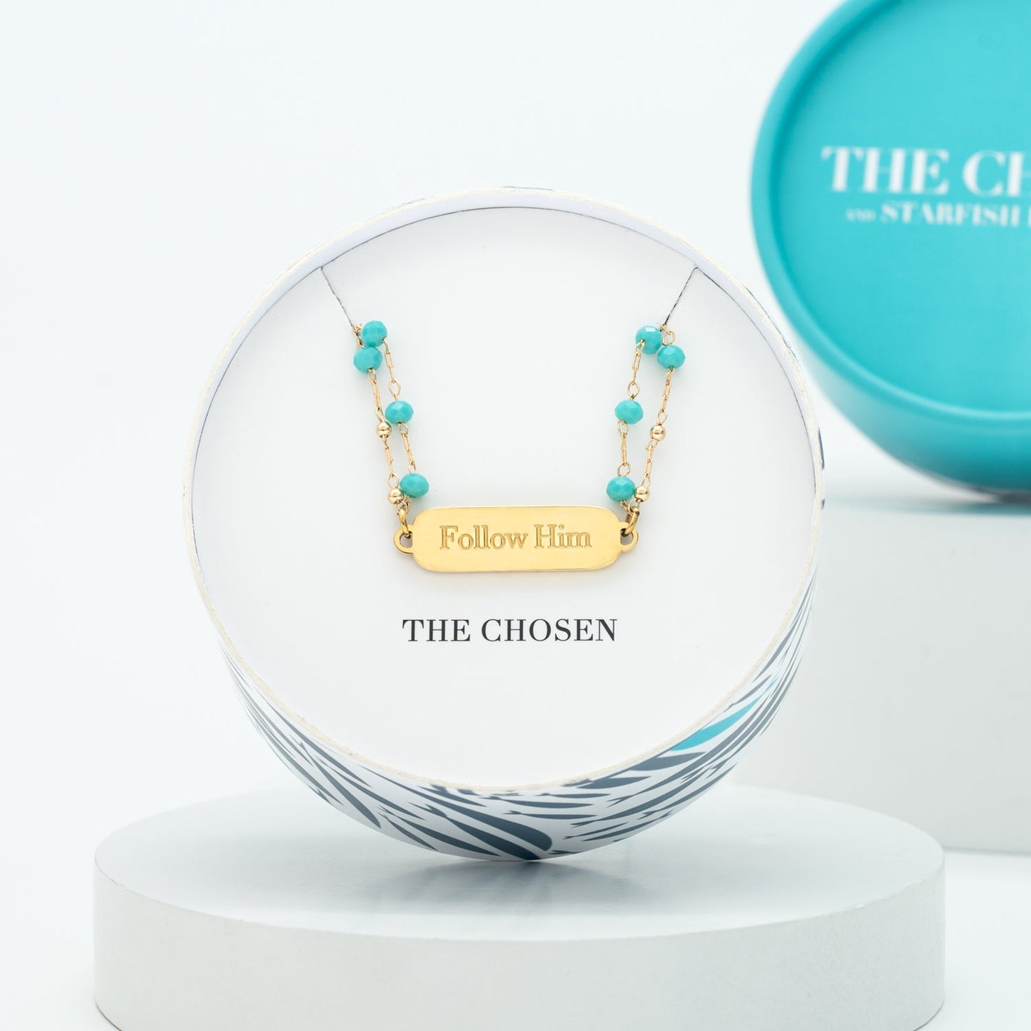 Follow Him Bracelet Gold