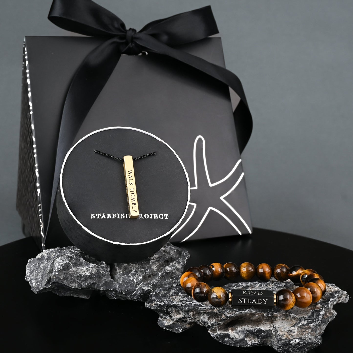 The Matte Black Courage & Character Gift Set