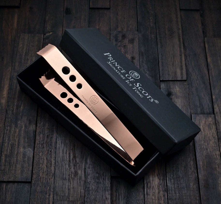 Prince of Scots Signature Ice Tong - Copper