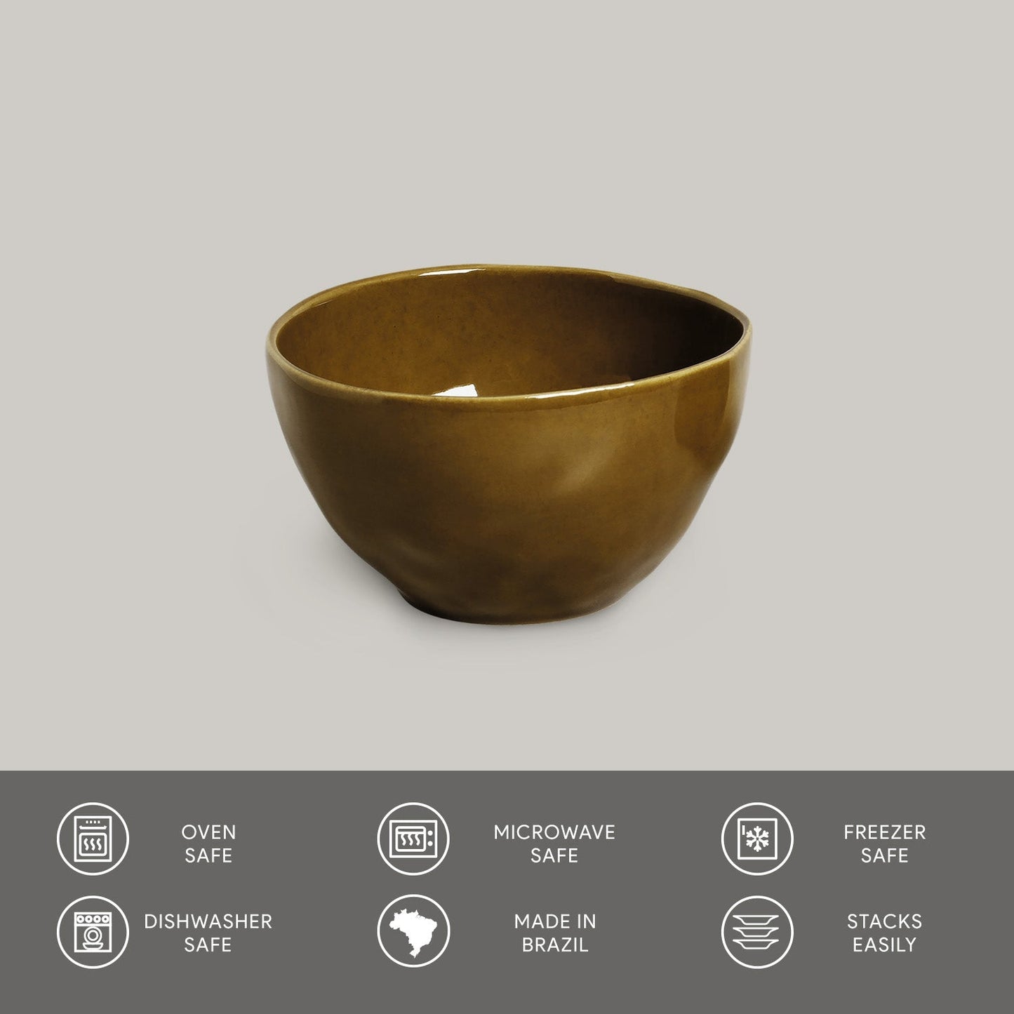 Organic Soup/Dessert Bowl Set of 6