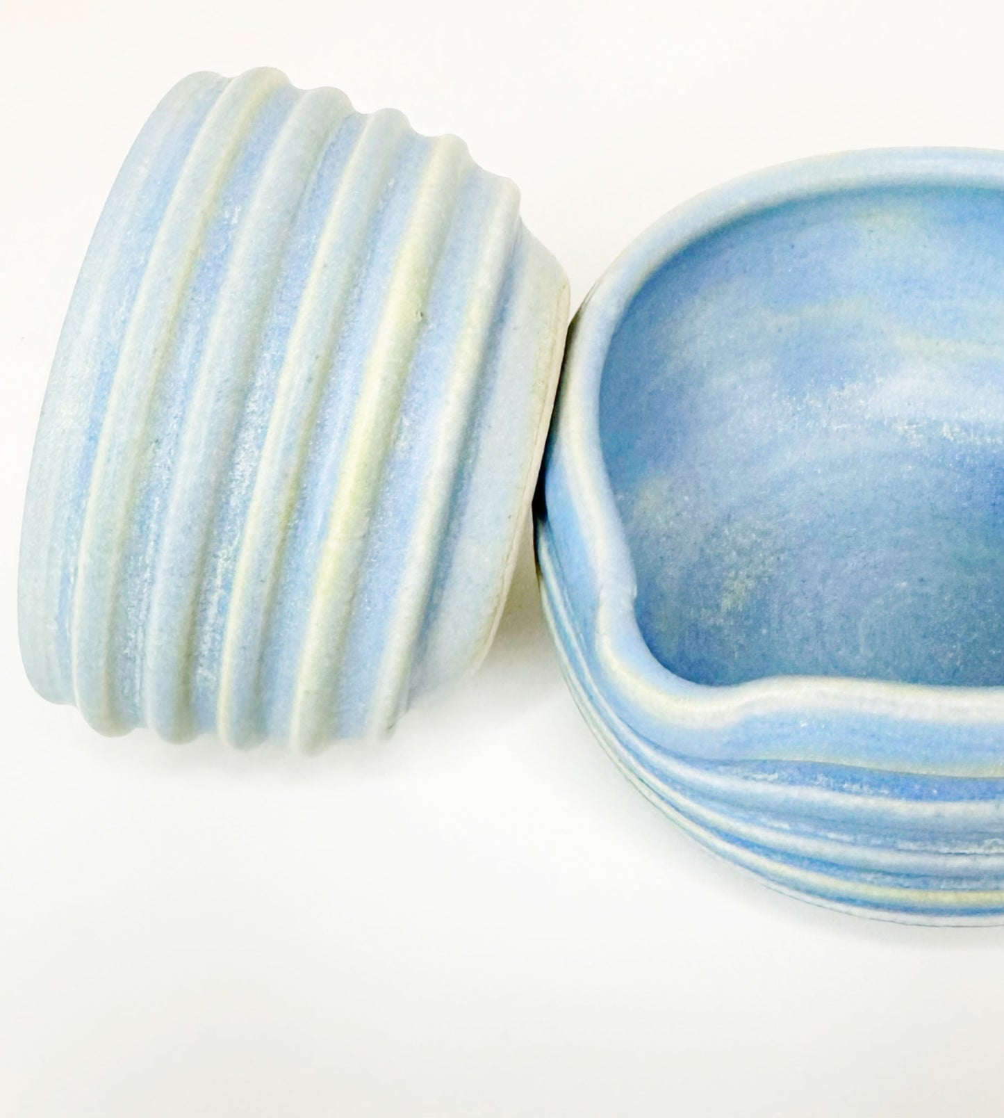 HUNNY MATCHA BOWL SET. Blue (Whisk & Mini Bowl included)
