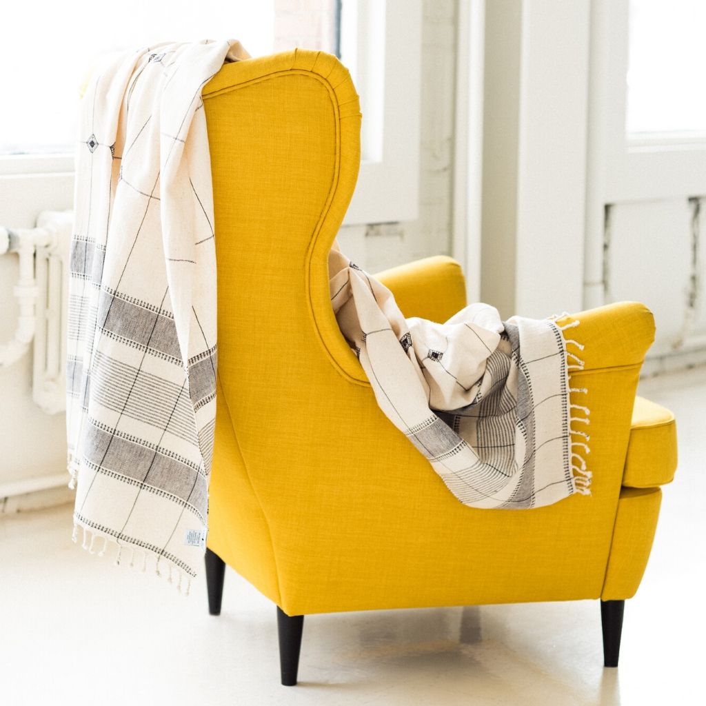 Mool Handwoven King Size Organic Cotton Bedspread