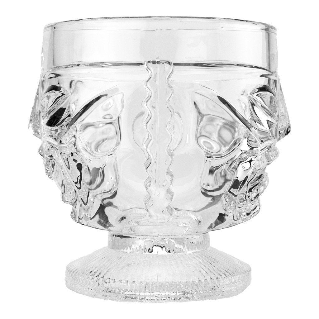 The Original Double Sided Happy/Sad 16oz Tiki Glass ~ Set of 4 ~