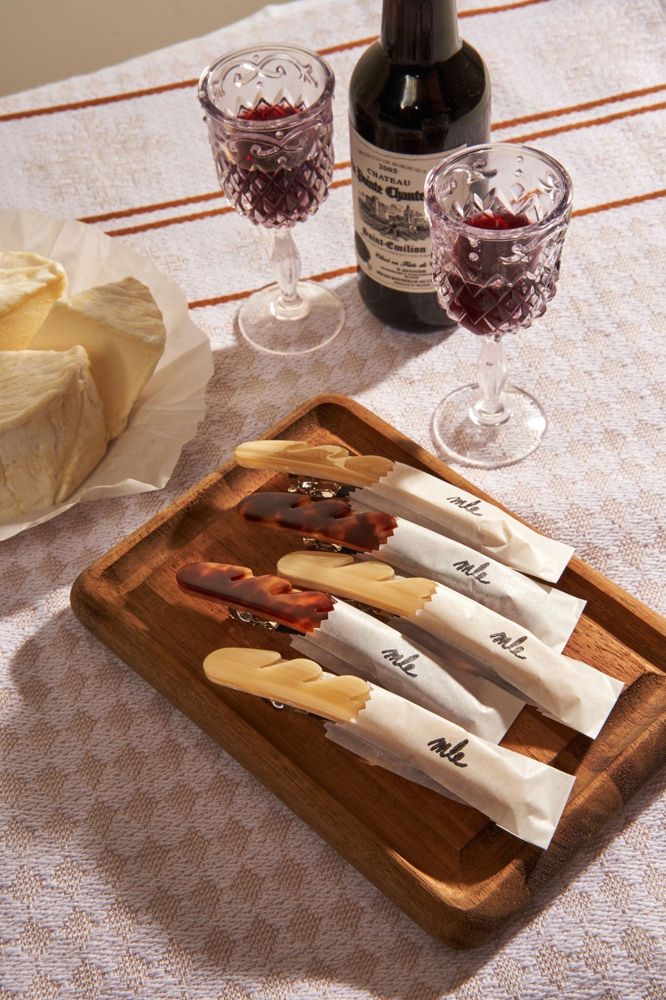 Baguette Barrette in Toast