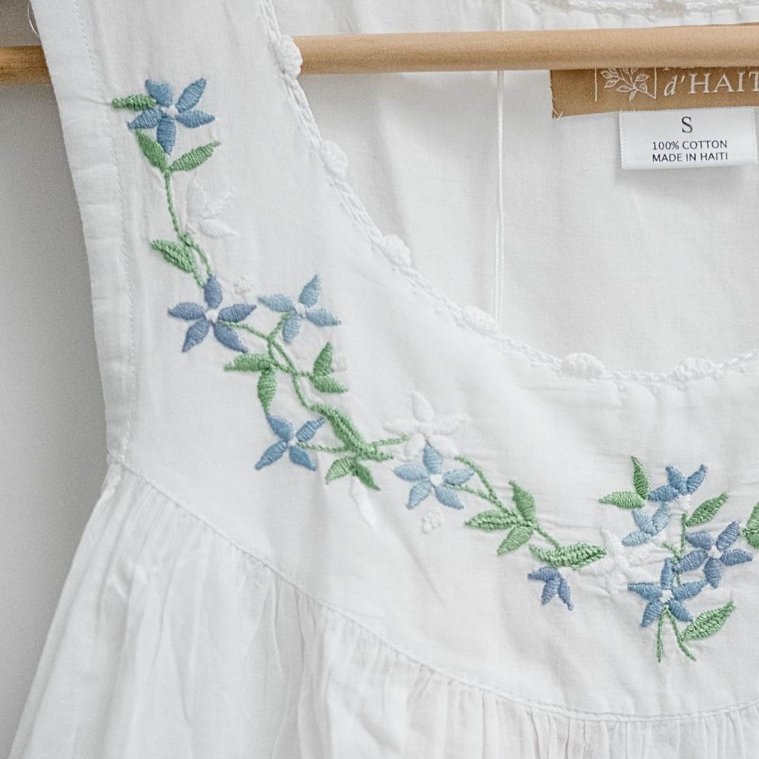 Blue Garland Nightgown