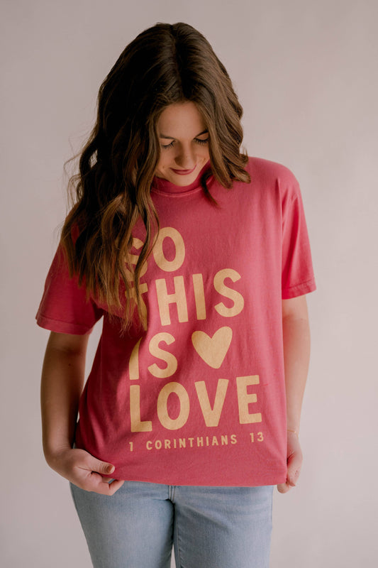 So This Is Love Tee | Women's Christian Tee