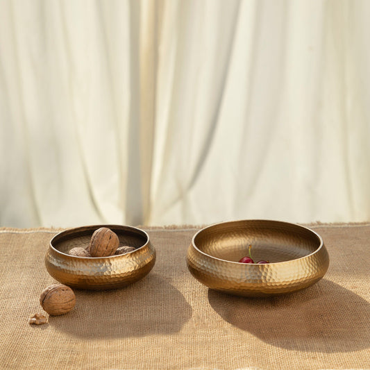Pebbled Snack Bowls Assorted - Set of 2