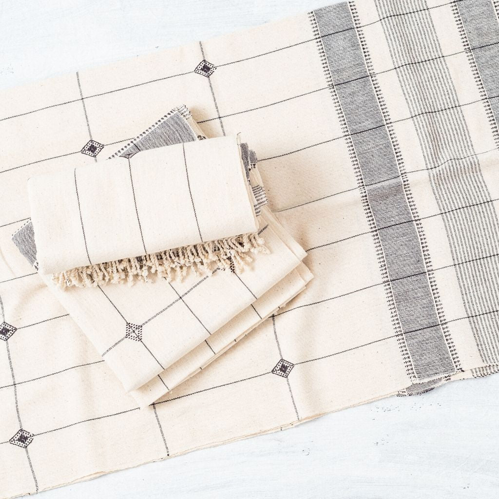 Mool Handwoven King Size Organic Cotton Bedspread