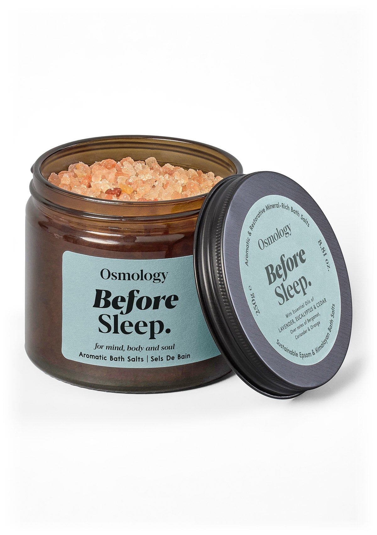 Before Sleep Amber Bath Salts - Lavender Eucalyptus and Cedar