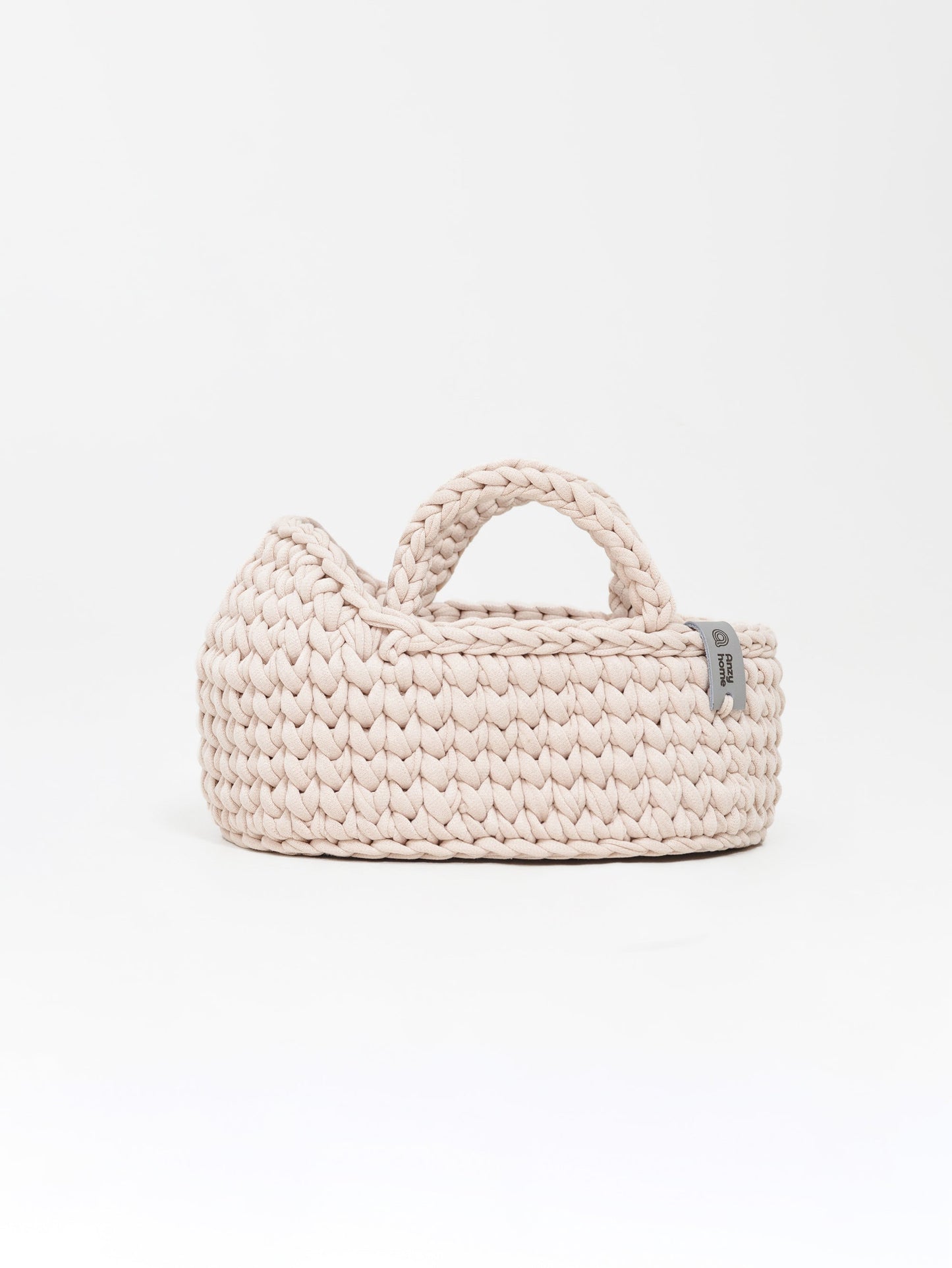 Mini Doll Moses Basket w/Rocking Stand