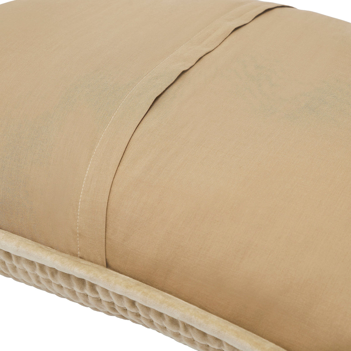 Milton Channel Stitched Velvet Coverlet Sham