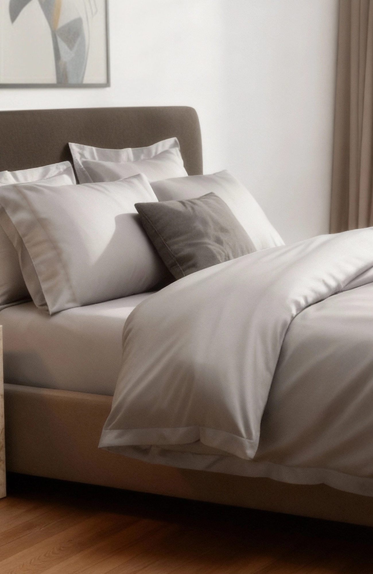Heritage Organic Sateen Duvet Cover