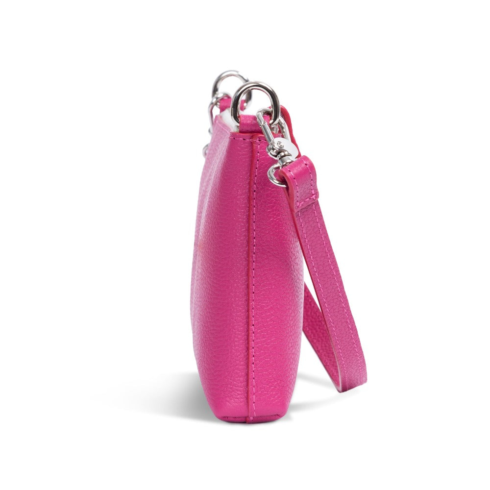 Elia Convertible Leather Bag – Clutch, Shoulder & Crossbody