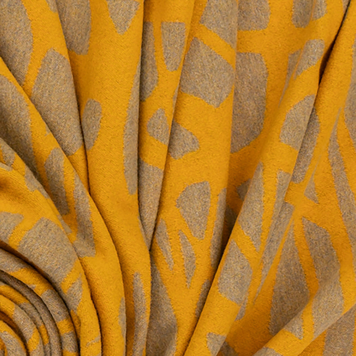 Southampton Home Monarch Merino Fleece Throw - Gold