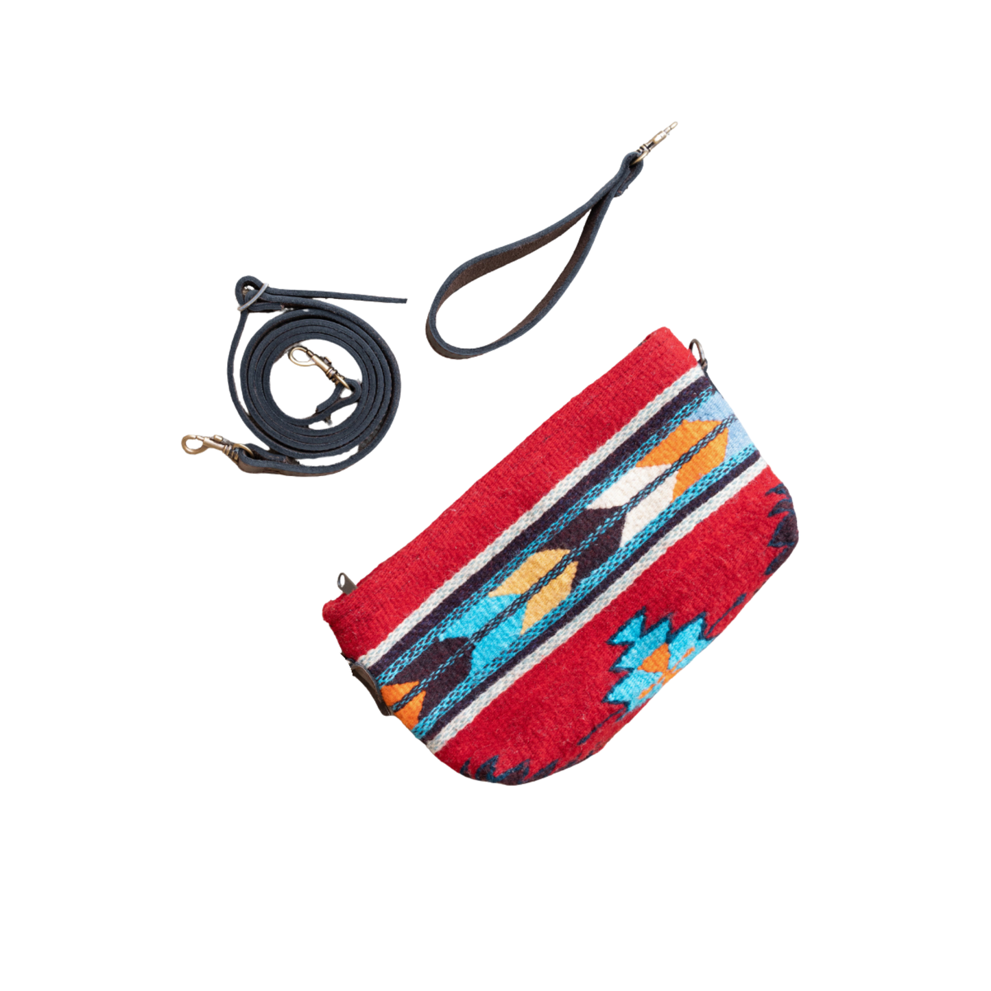 Scarlet Arrows Convertible Clutch