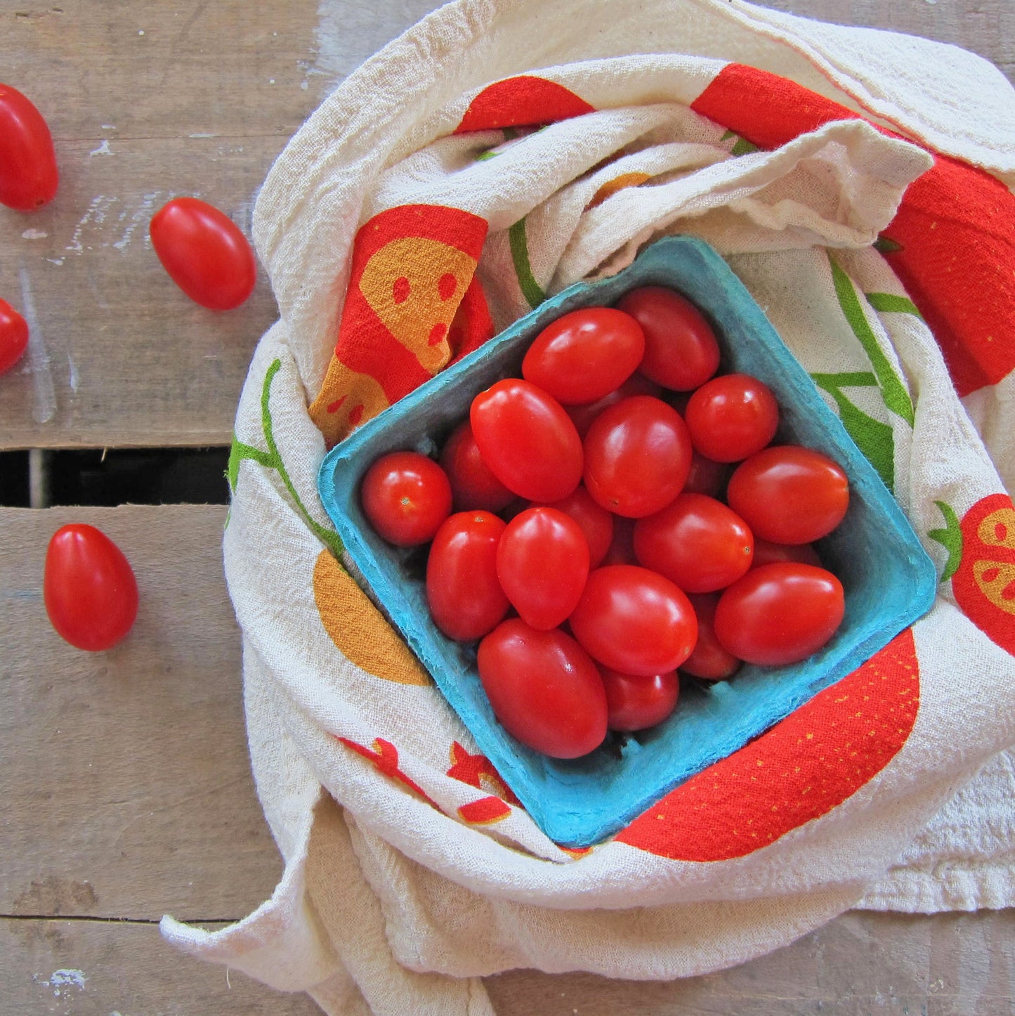 Tomato Basil - Dish Towel Set of 2