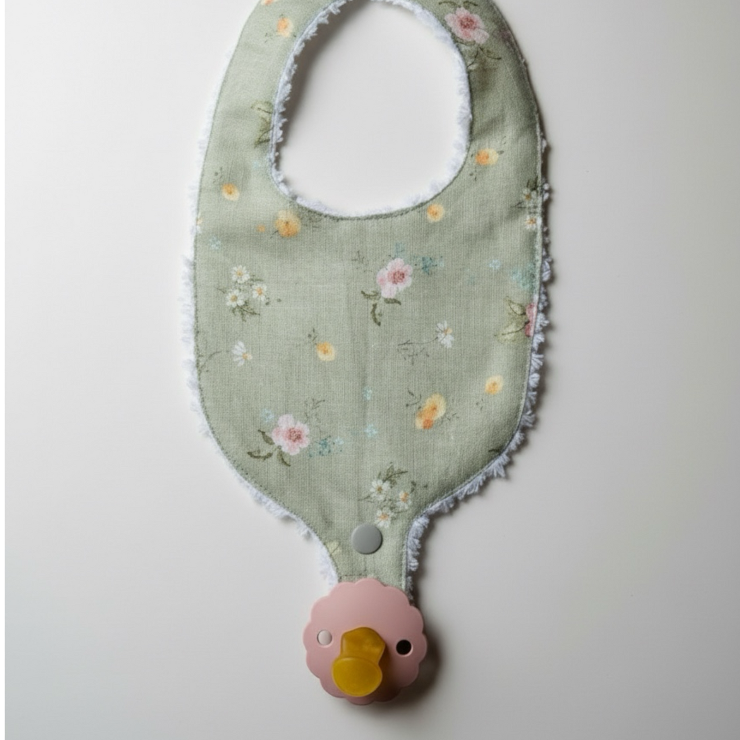 Sooth & Snap Pacifier Bib – Hedgerow Floral