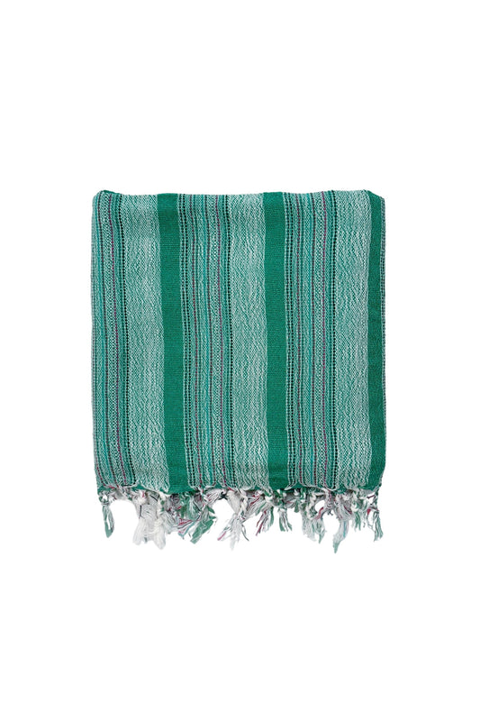Green Teal Montauk Towel