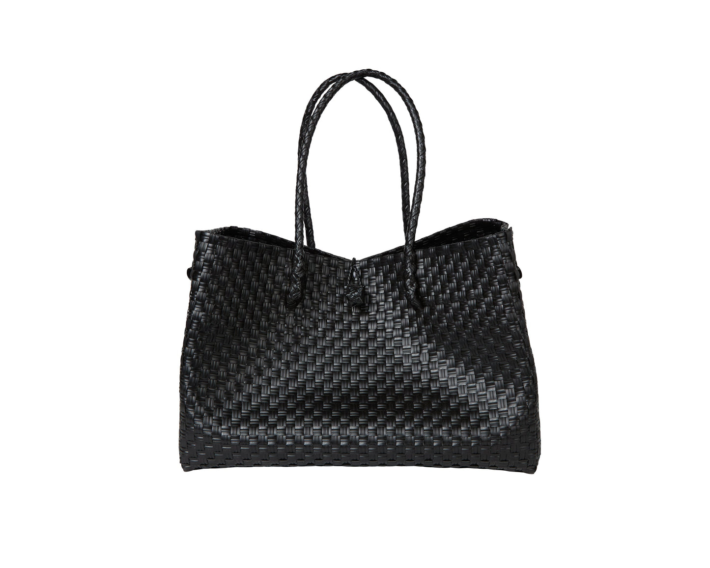 The Midi Piper Handwoven Tote · Recycled Plastic