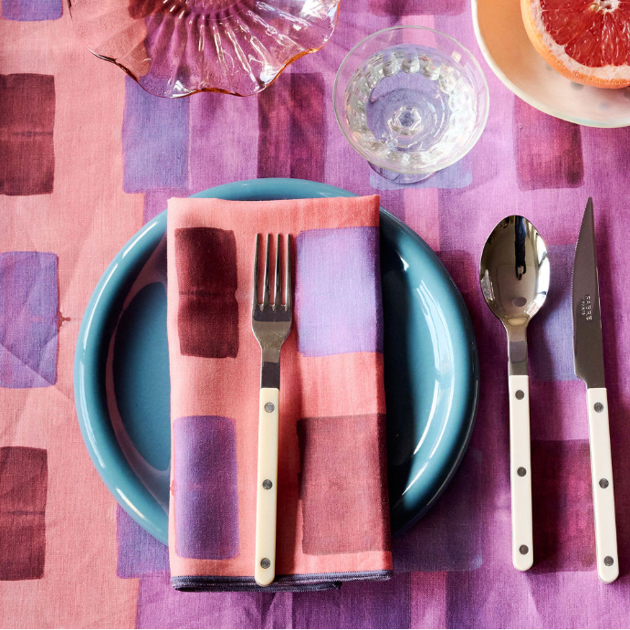 Pink Tapestry Napkin