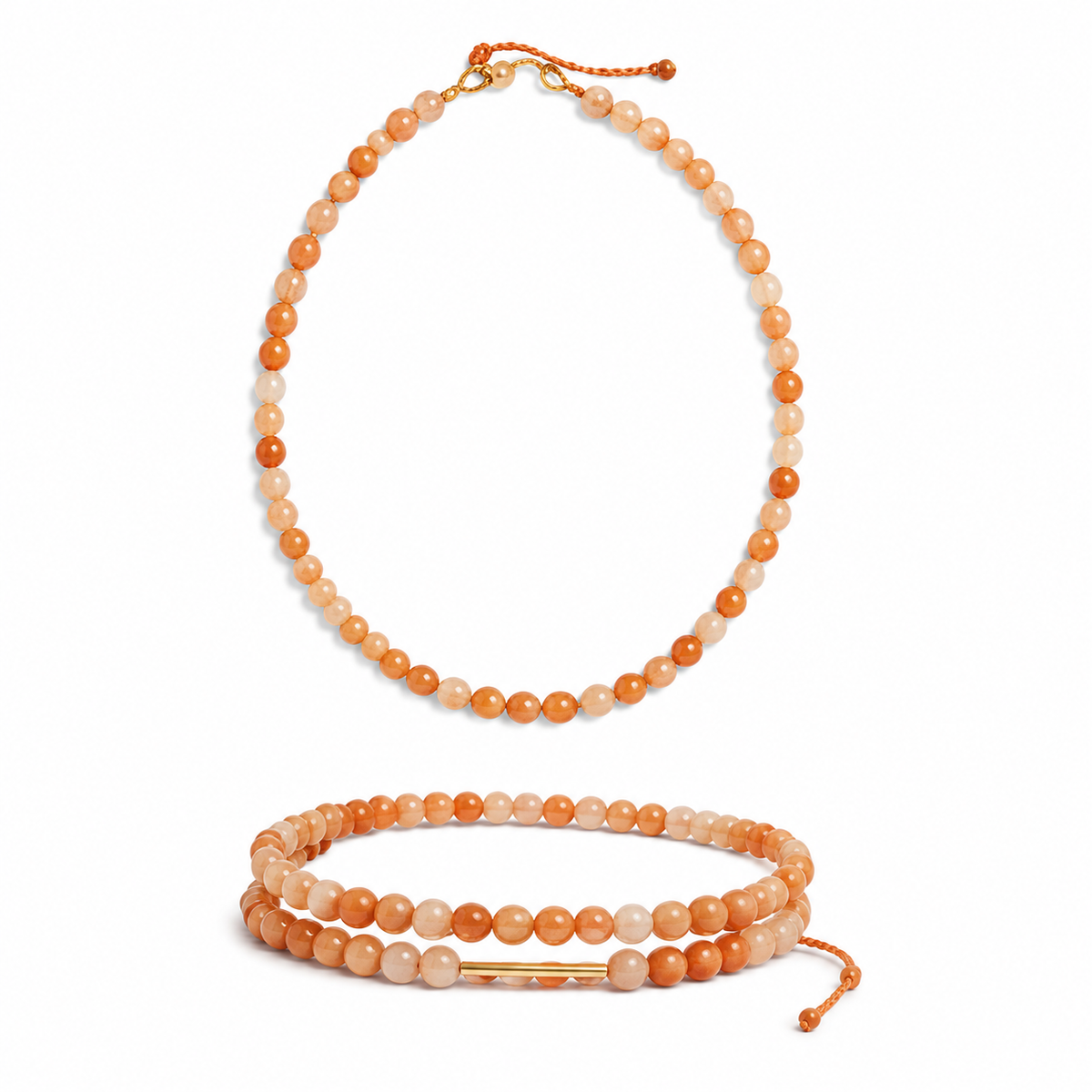 Gemstone & Gold Necklace