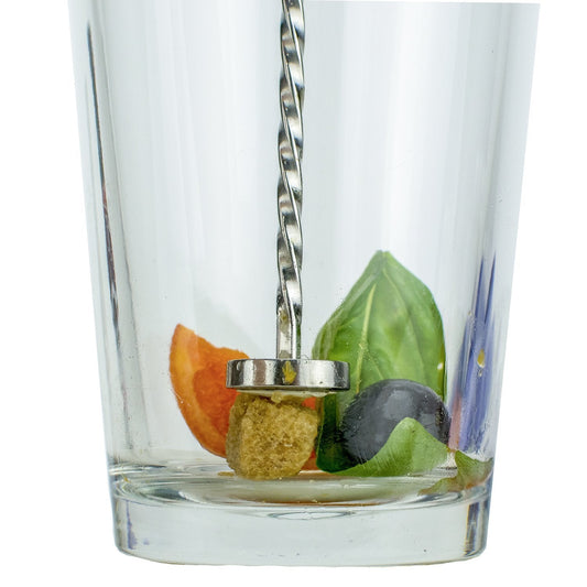 Prince of Scots Bar Spoon with Muddler ~ Silver