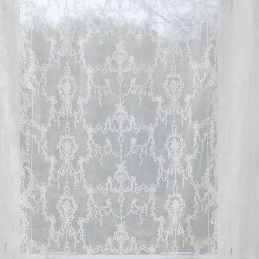 Premium Sheer Panels: The Linda - Ivory