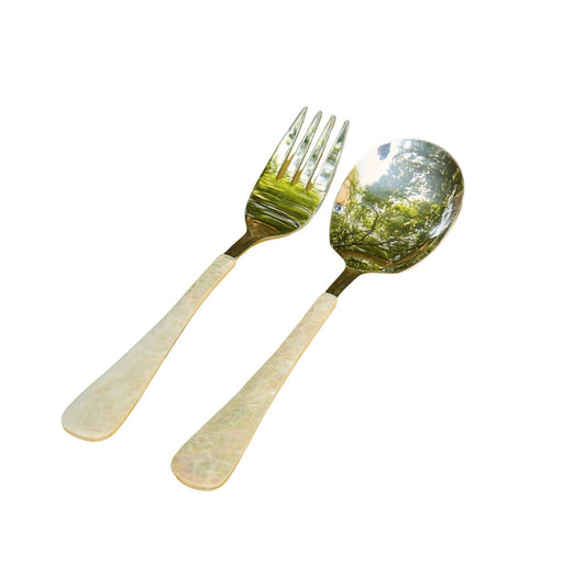 Mother Of Pearl Serving Set