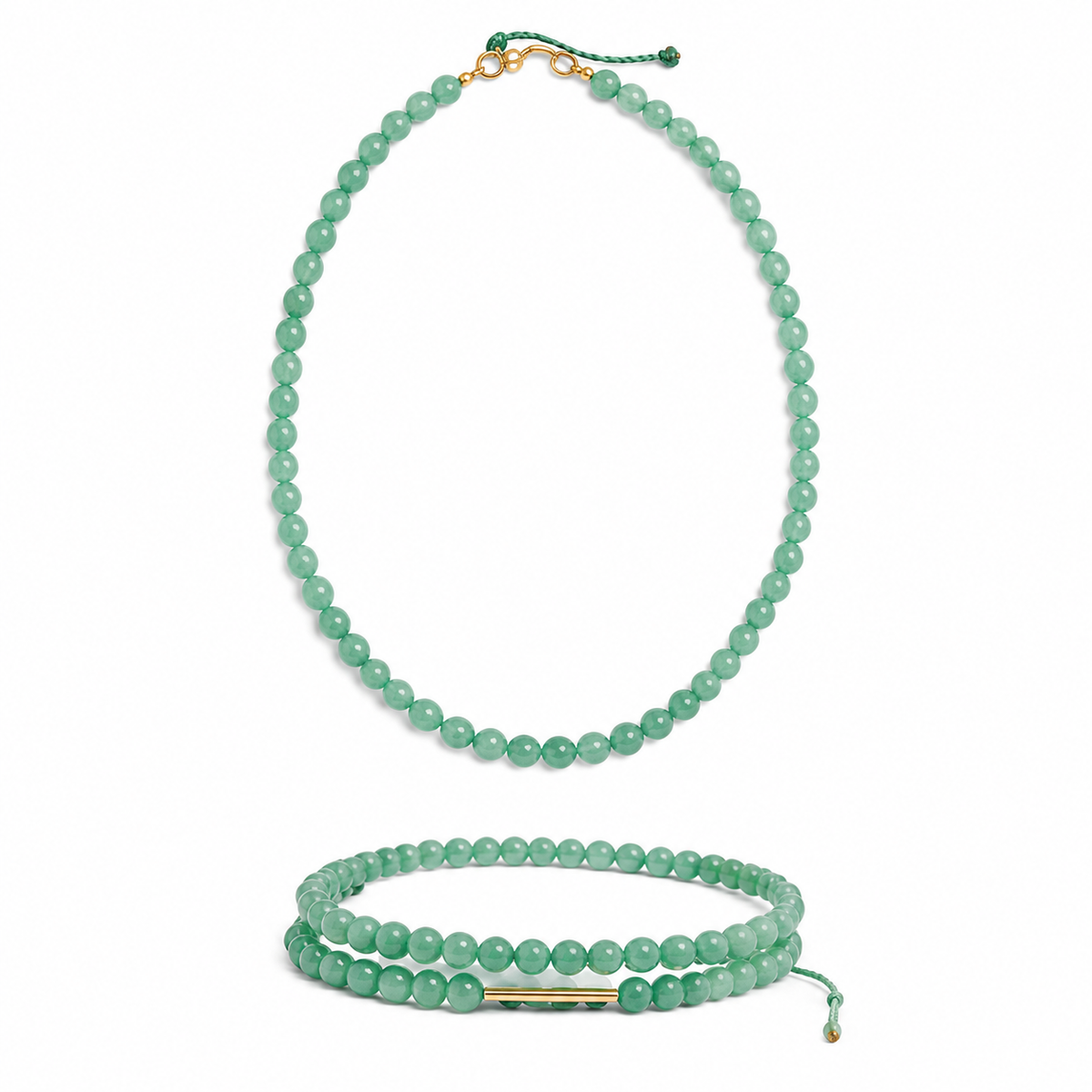 Gemstone & Gold Necklace