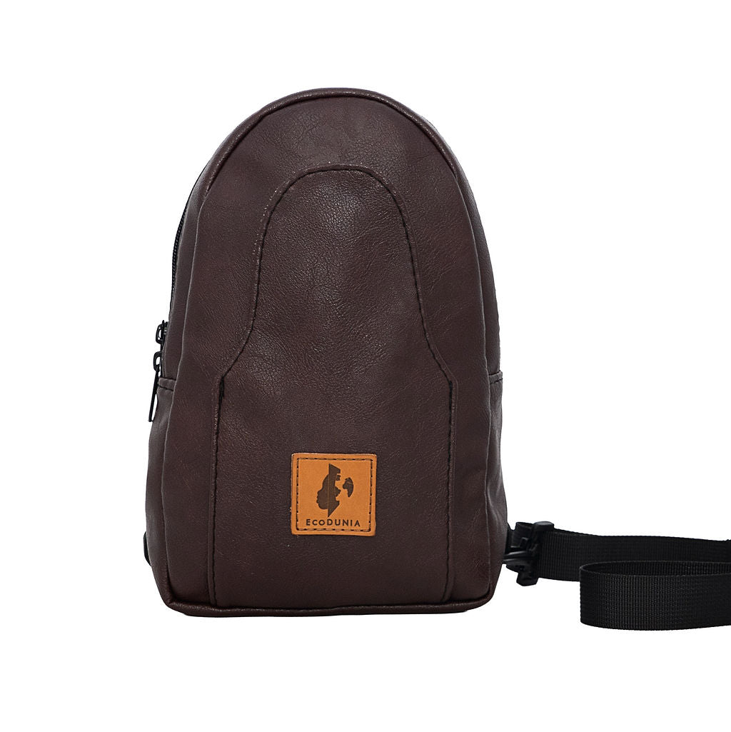 Vegan Leather Sling Bag for Women | Buru Small Crossbody Bag for Men