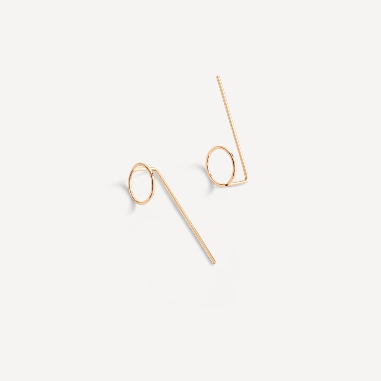 Eloise Threader Earrings | Gold Fill