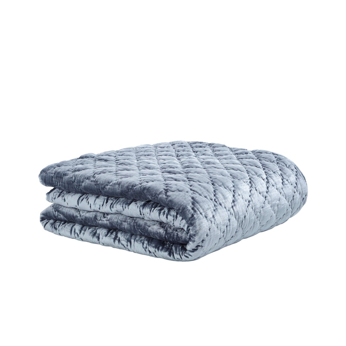 Clermont Diamond Velvet Quilt