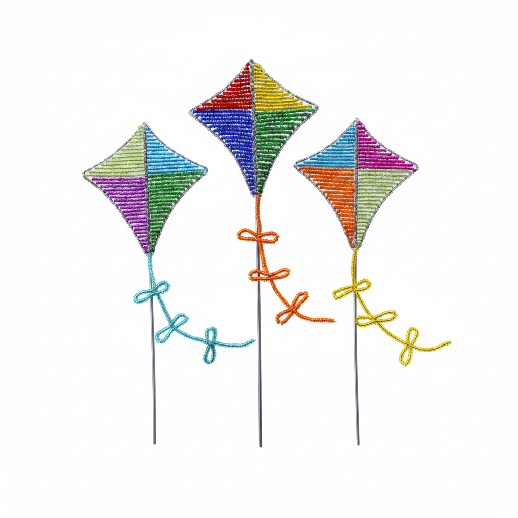 Pot Stake Kite, Asst (Set of 3)