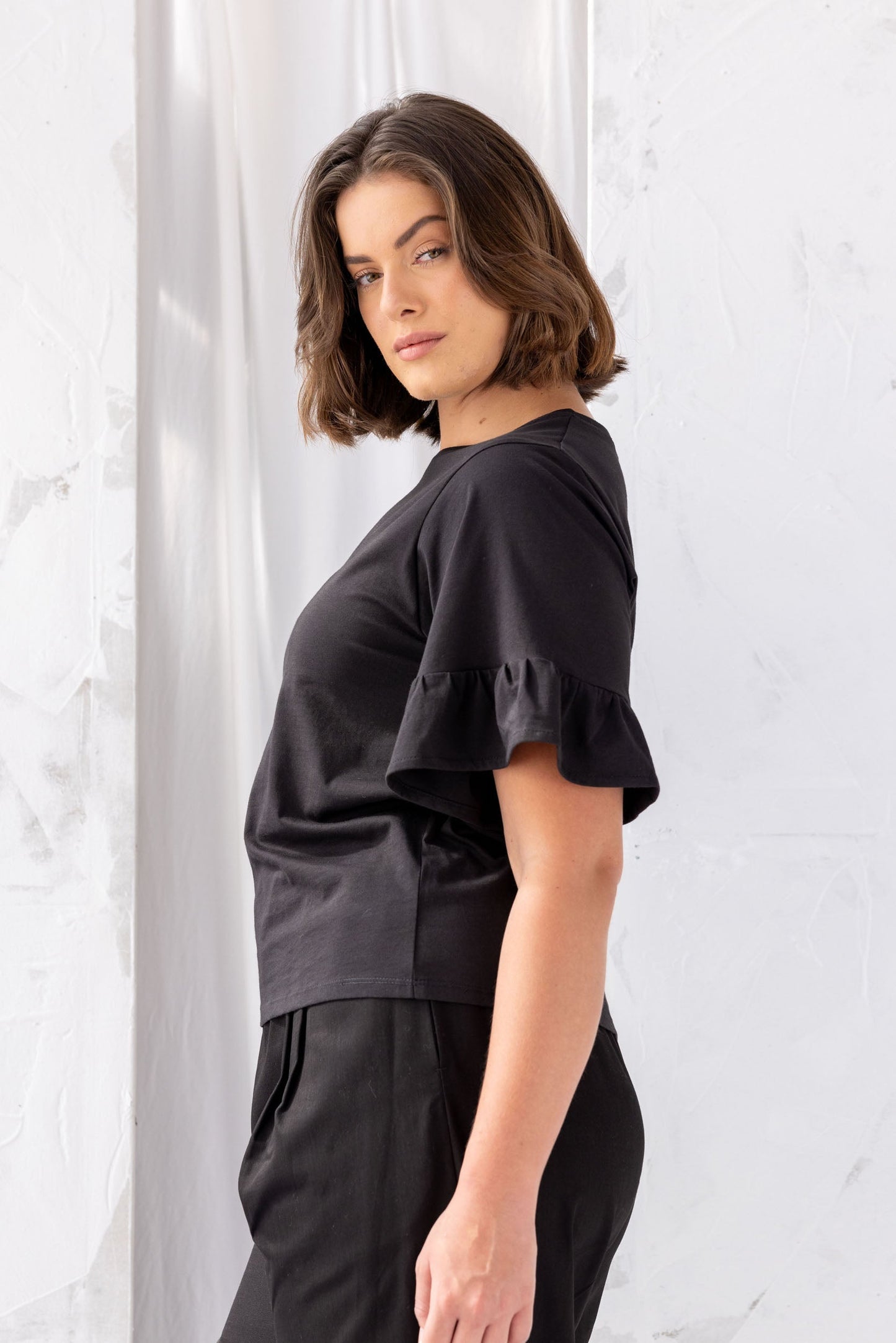 Voyage Top | Black - ReCreate Clothing