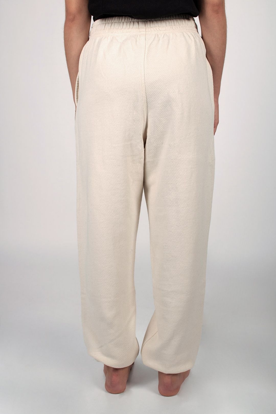 Joggers algodón orgánico - Crema