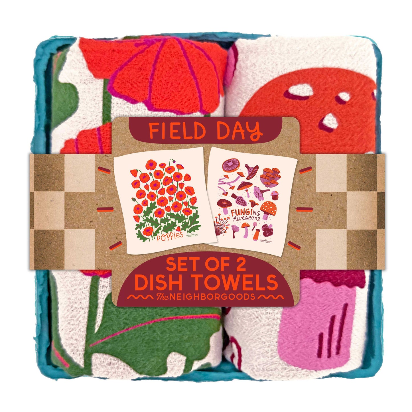 FIELD DAY - Dish Towel Set of 2